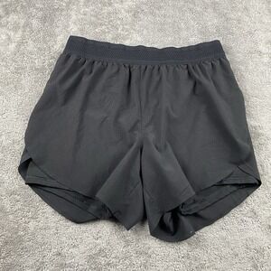 Avia Athletic Shorts Womens Medium (8-10) Black Elastic Waist Drawstring